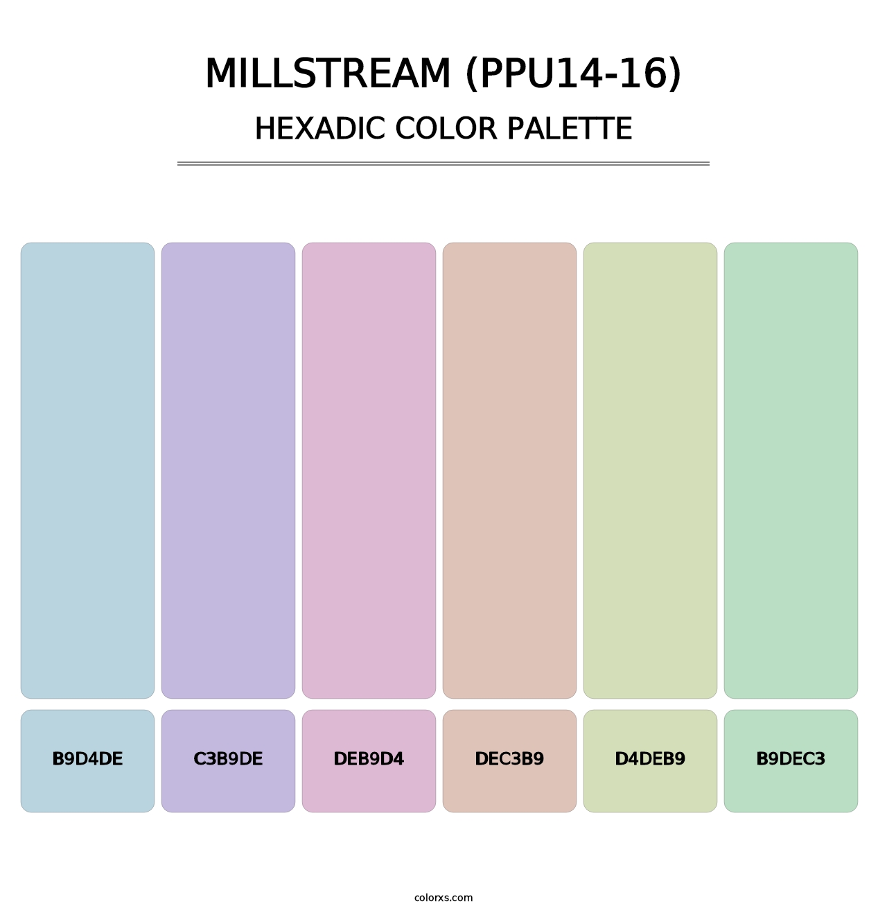 Millstream (PPU14-16) - Hexadic Color Palette