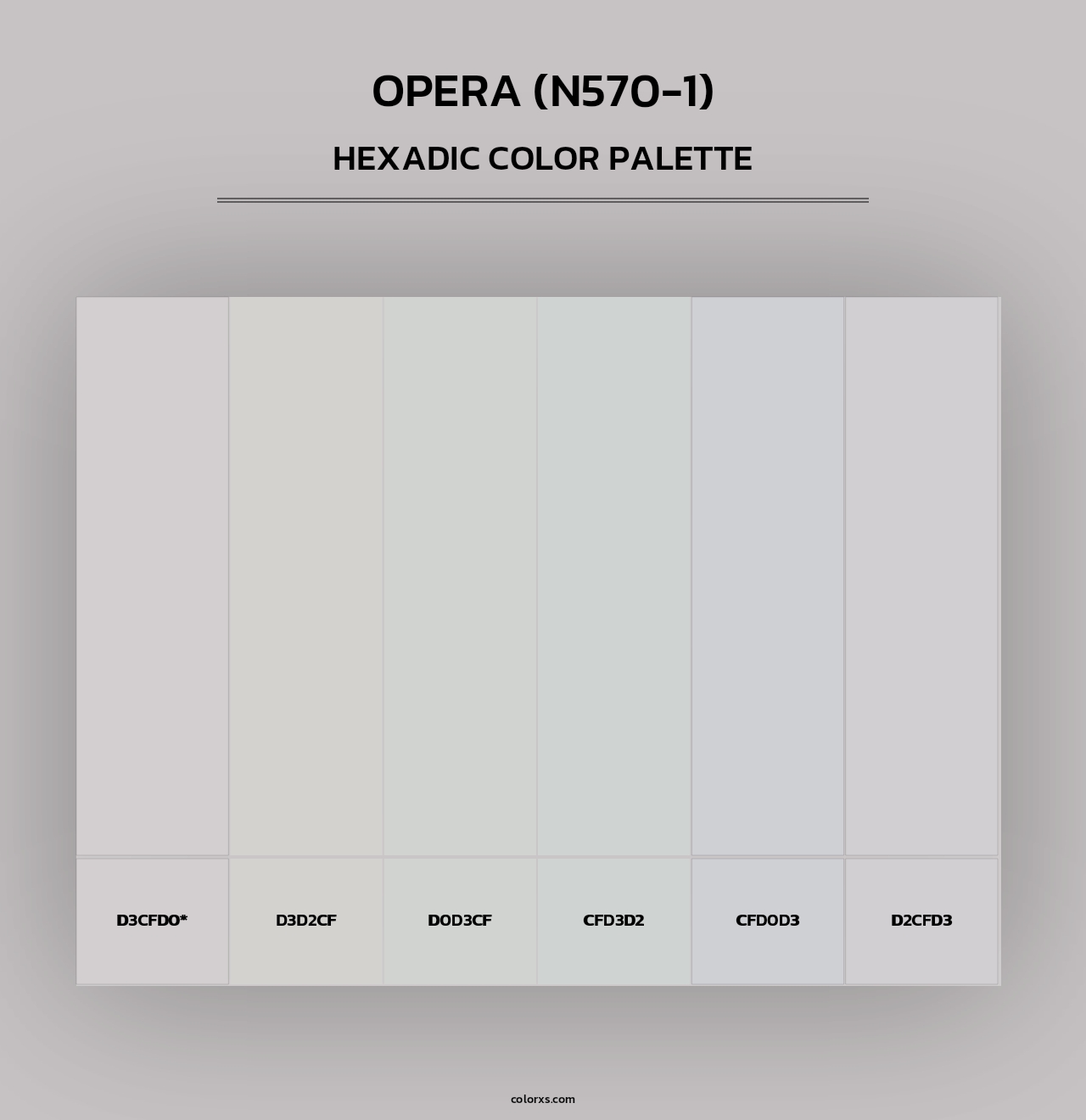 Opera (N570-1) - Hexadic Color Palette