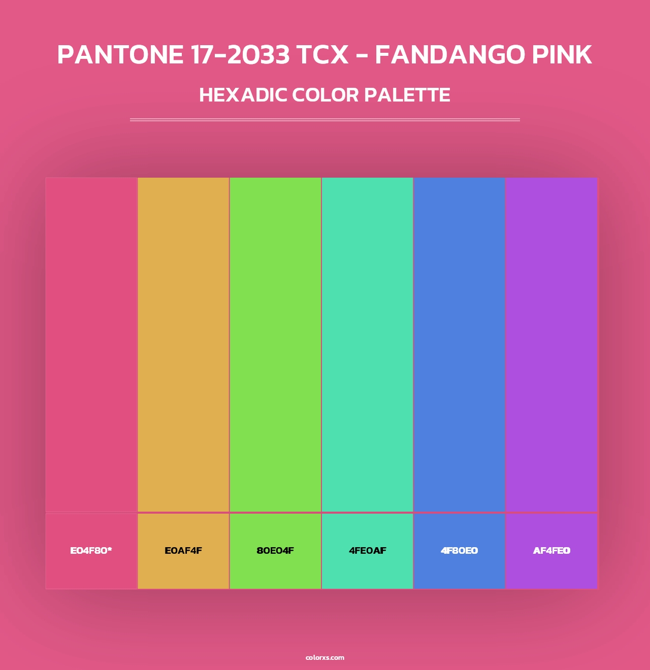 Fandango Color Combination