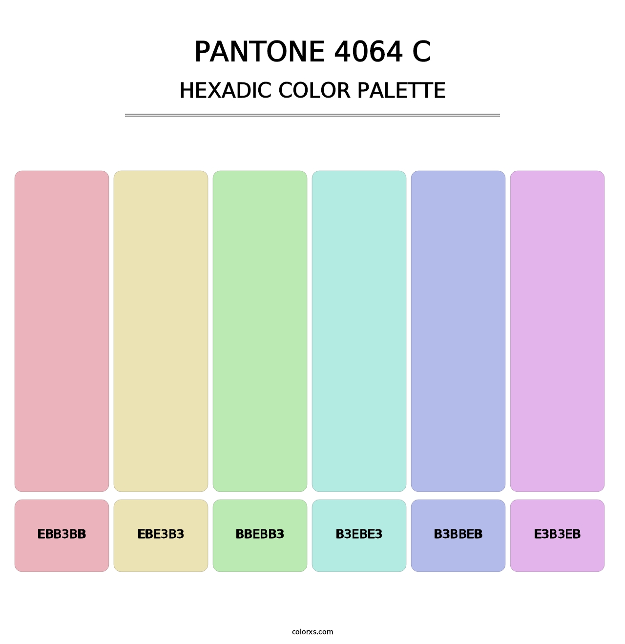 PANTONE 4064 C - Hexadic Color Palette