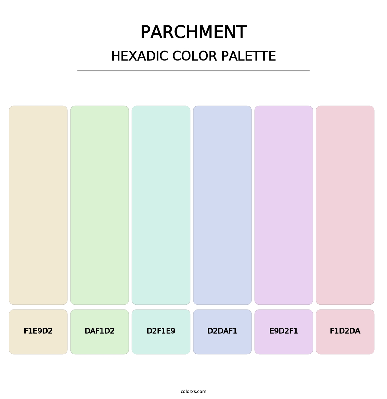Parchment - Hexadic Color Palette