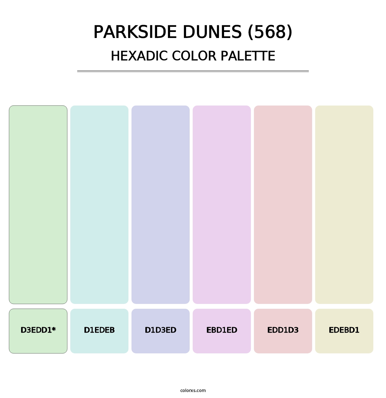Parkside Dunes (568) - Hexadic Color Palette
