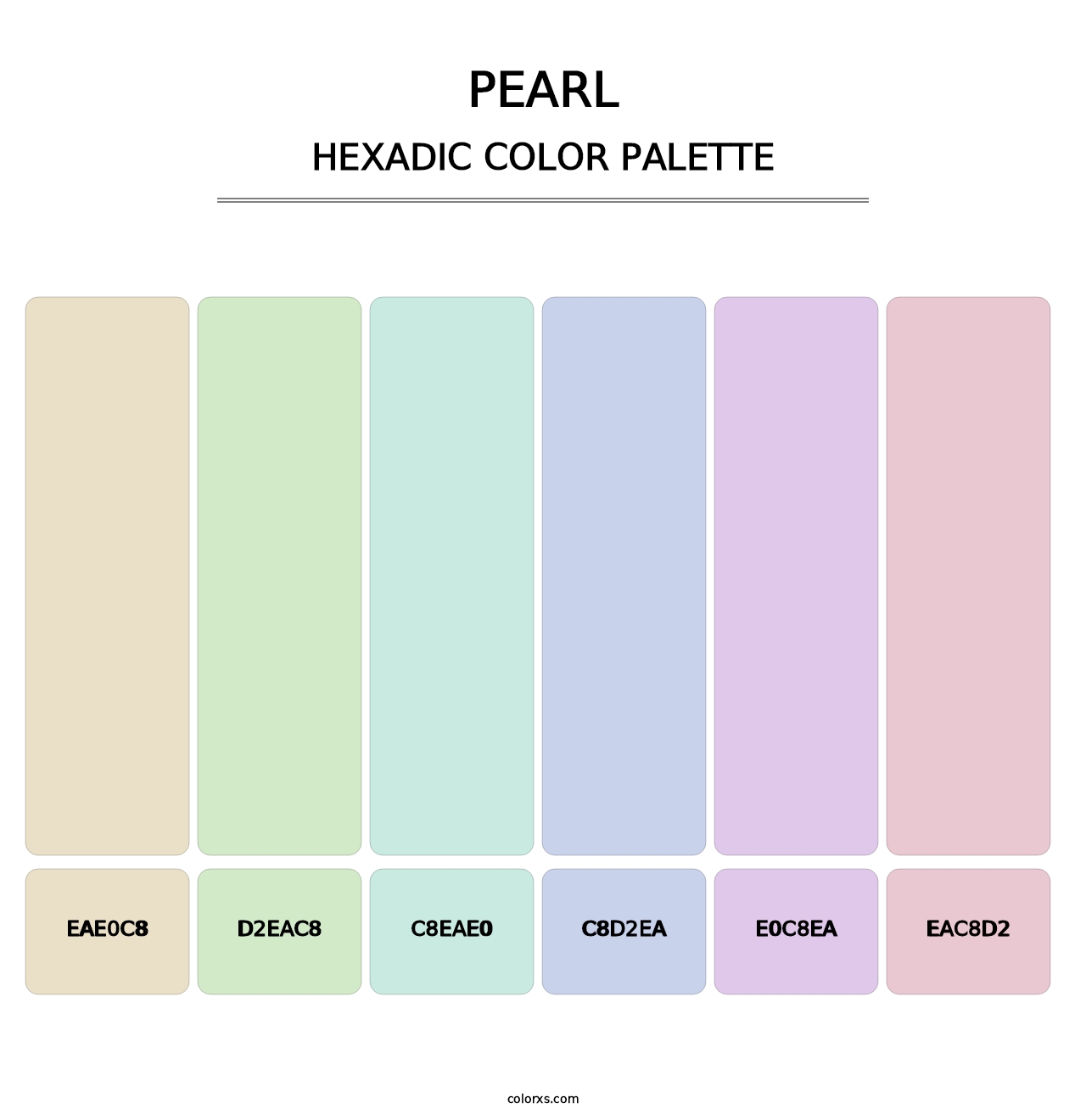 Pearl - Hexadic Color Palette