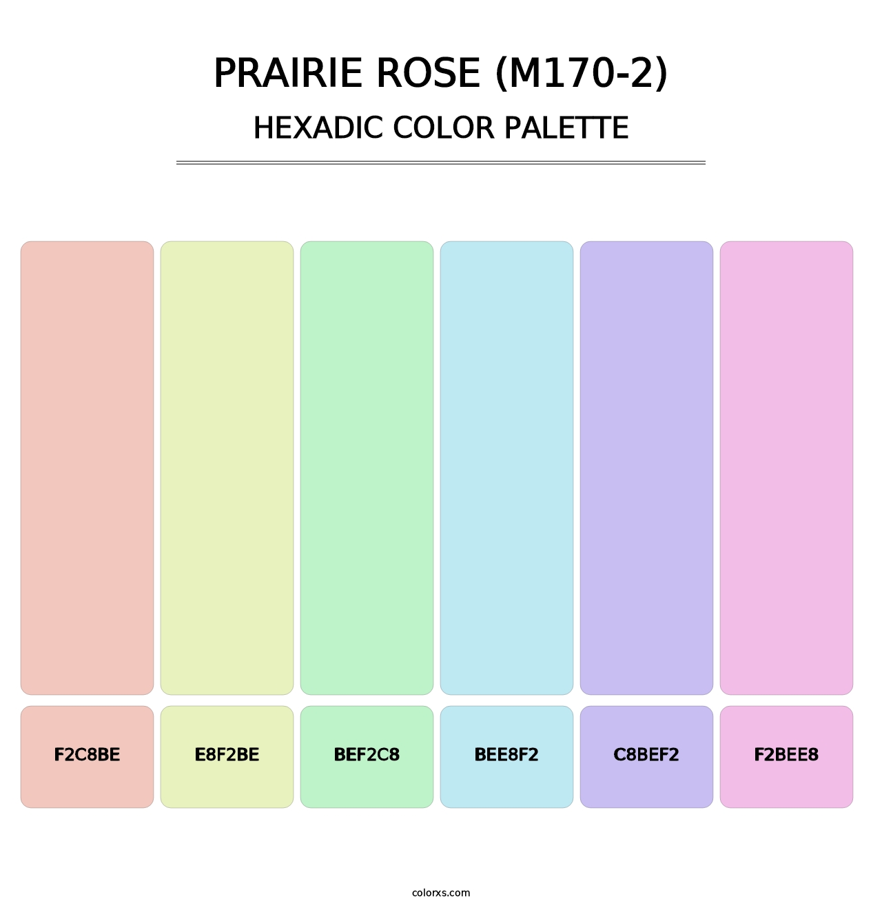 Prairie Rose (M170-2) - Hexadic Color Palette