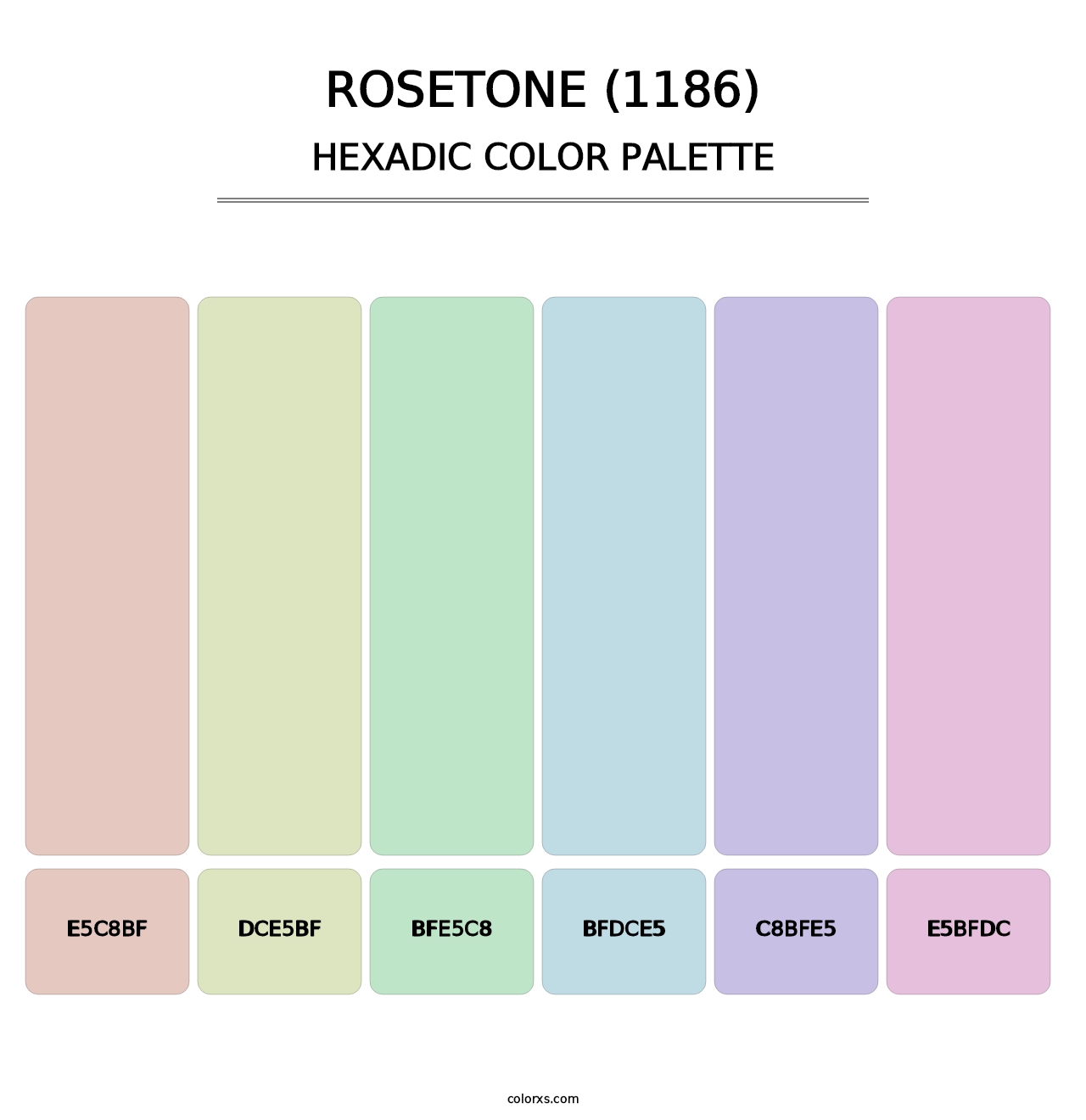 Rosetone (1186) - Hexadic Color Palette