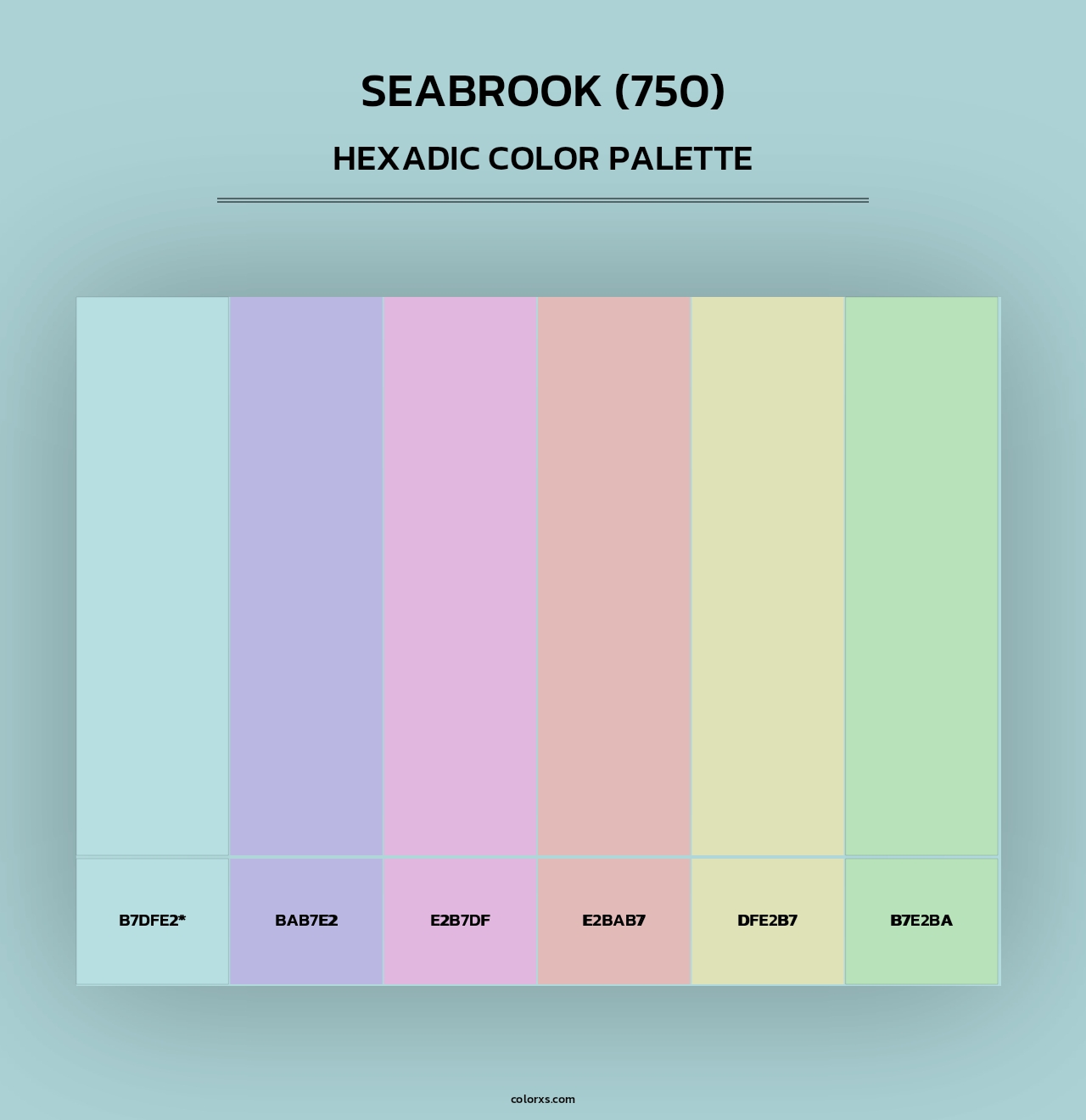 Seabrook (750) - Hexadic Color Palette
