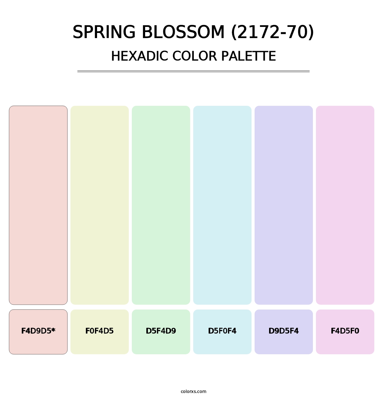 Spring Blossom (2172-70) - Hexadic Color Palette