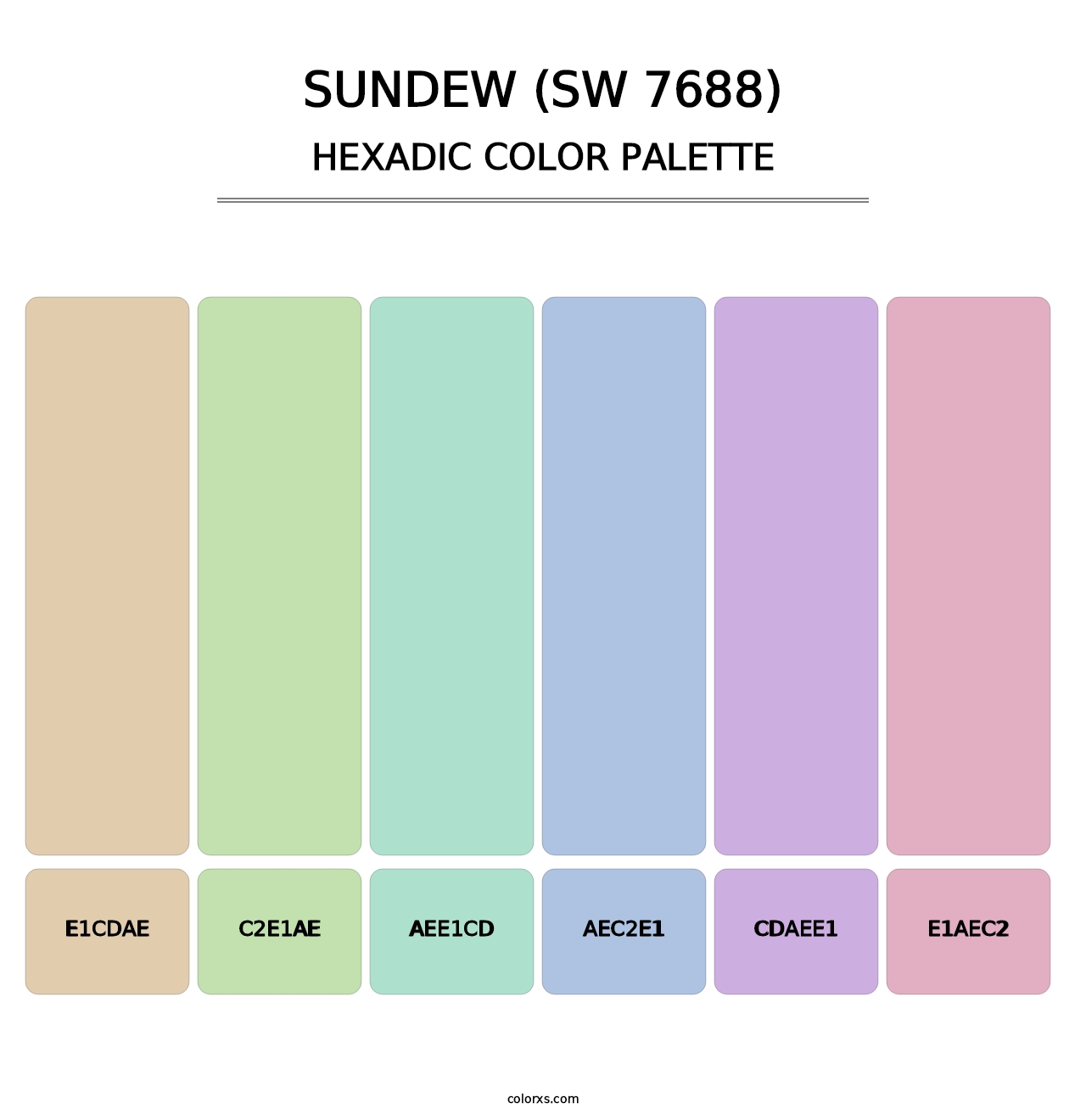 Sundew (SW 7688) - Hexadic Color Palette