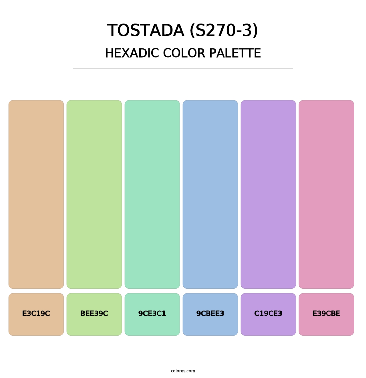 Tostada (S270-3) - Hexadic Color Palette