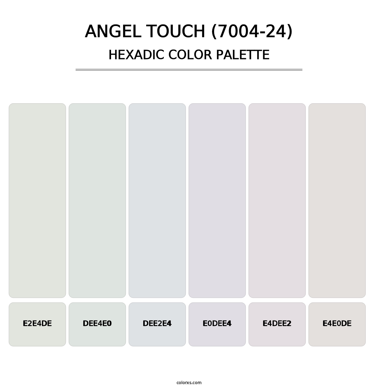 Angel Touch (7004-24) - Hexadic Color Palette