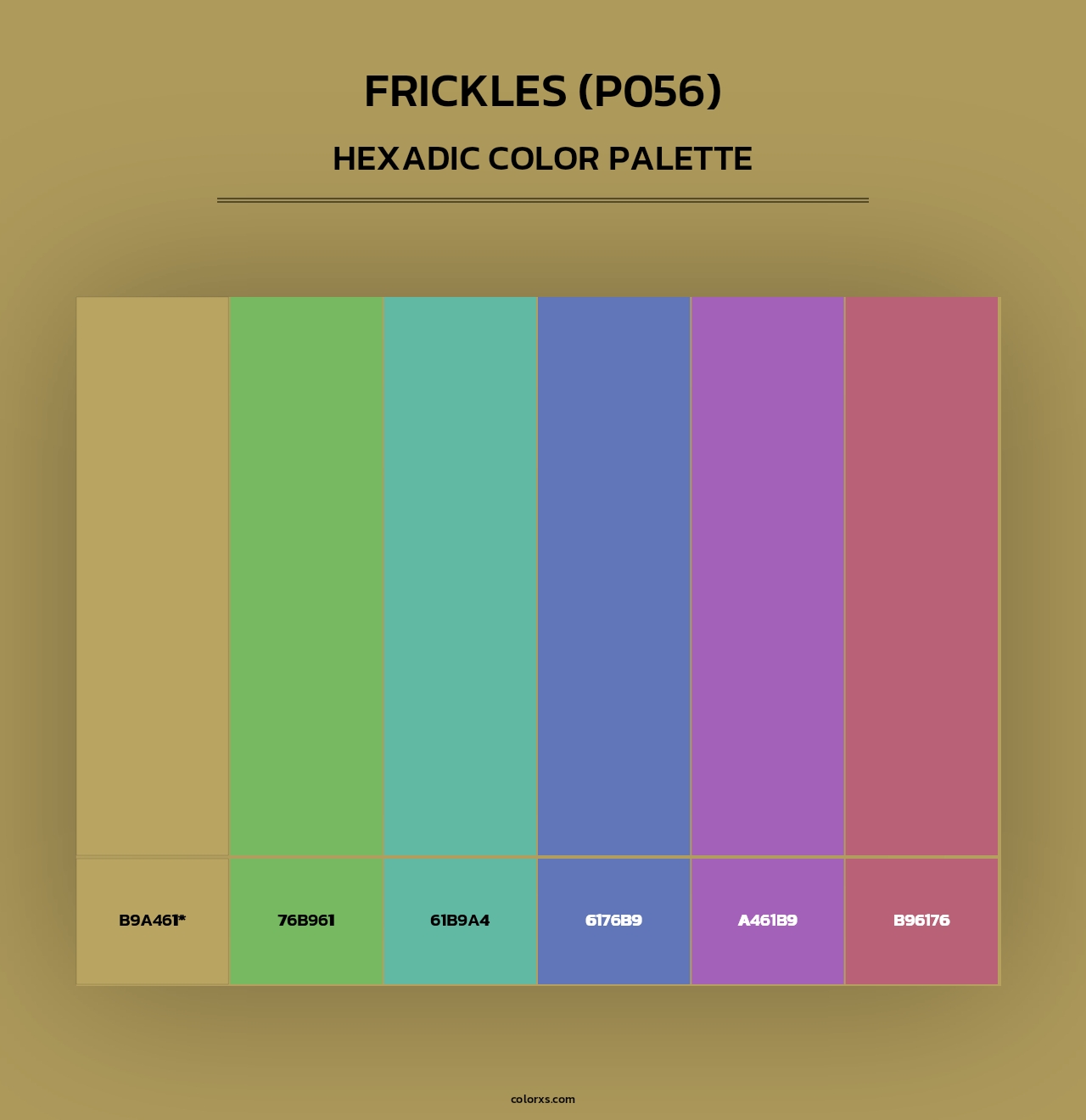 Frickles (P056) - Hexadic Color Palette