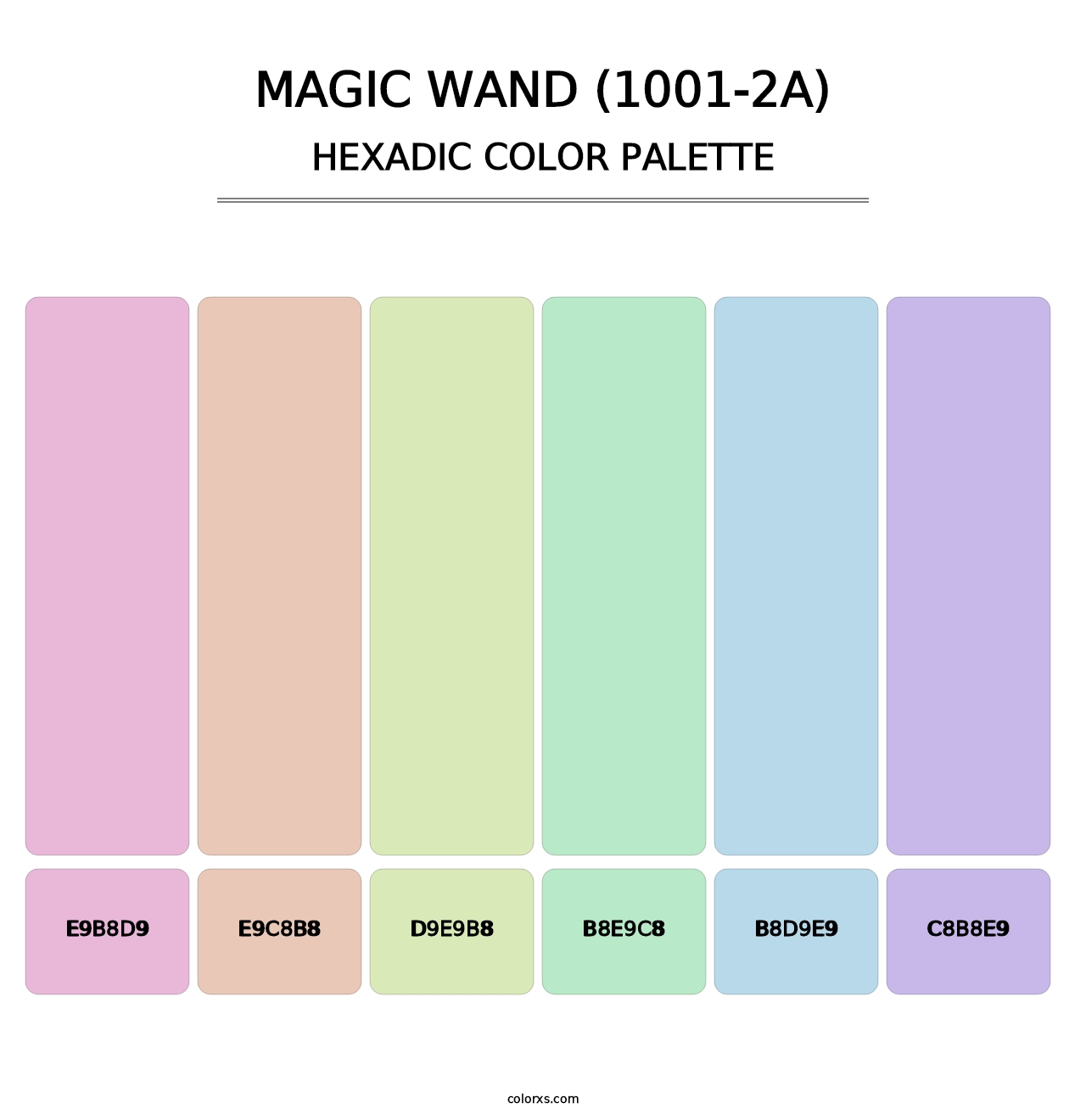 Magic Wand (1001-2A) - Hexadic Color Palette
