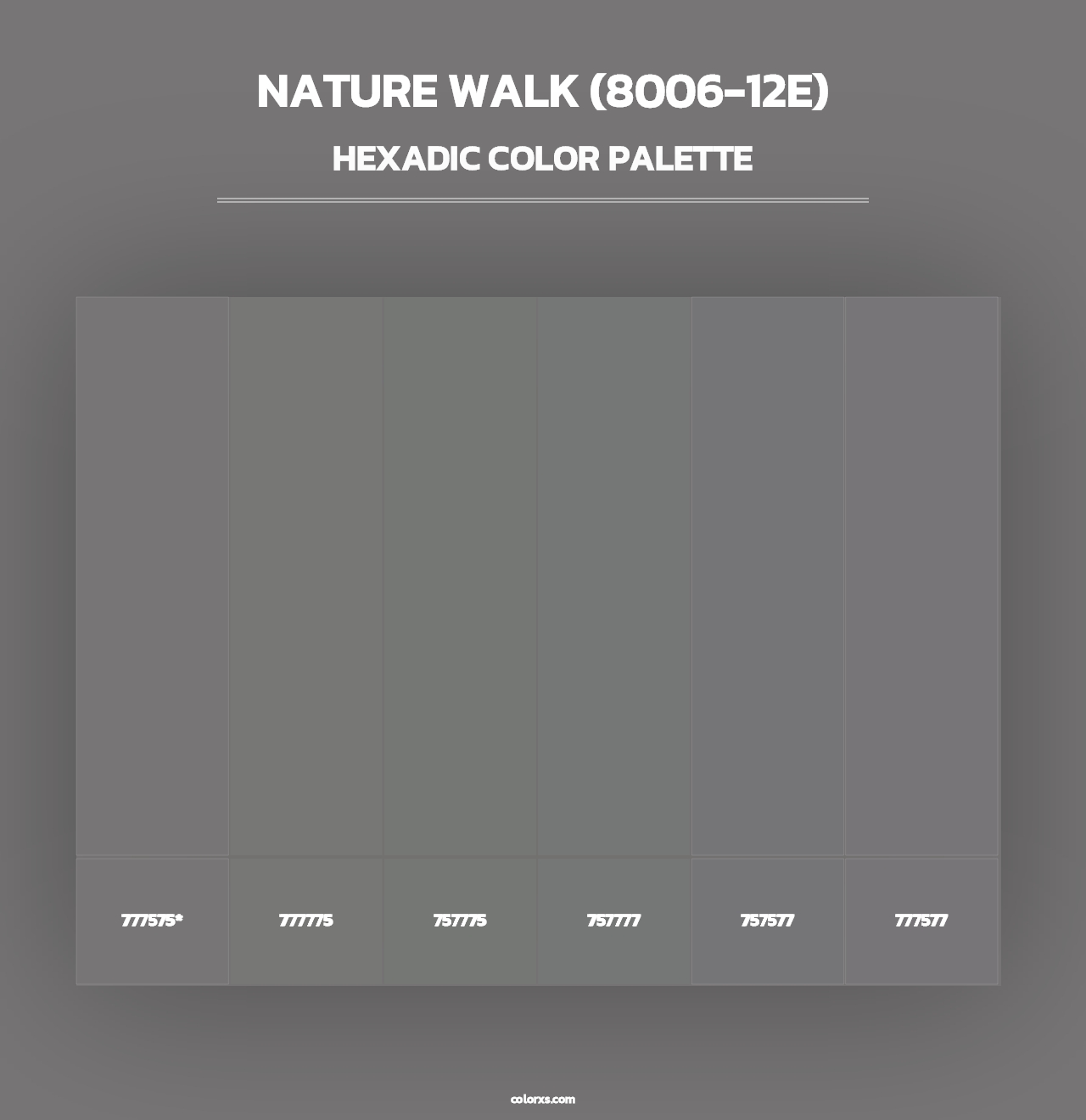 Nature Walk (8006-12E) - Hexadic Color Palette