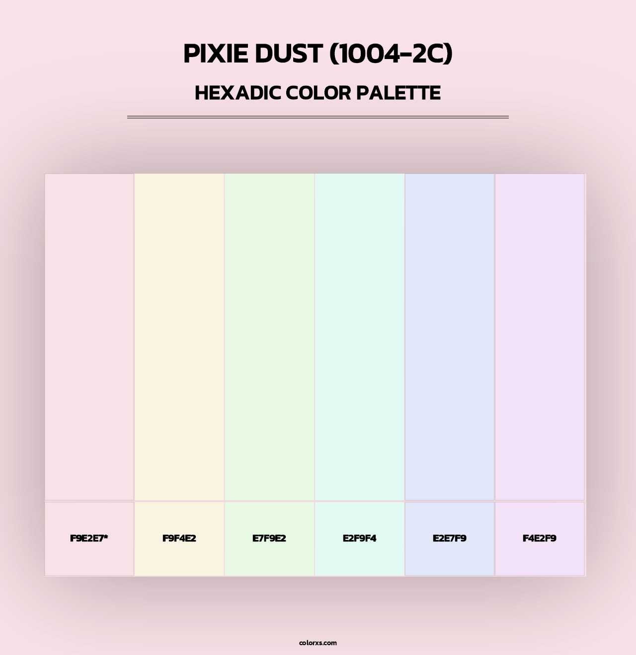 Pixie Dust (1004-2C) - Hexadic Color Palette
