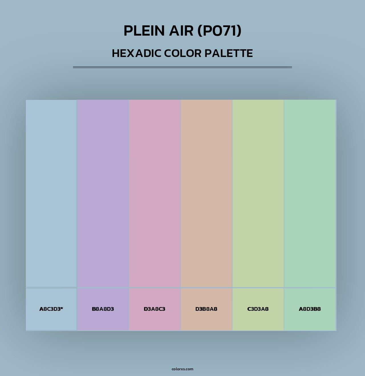 Plein Air (P071) - Hexadic Color Palette