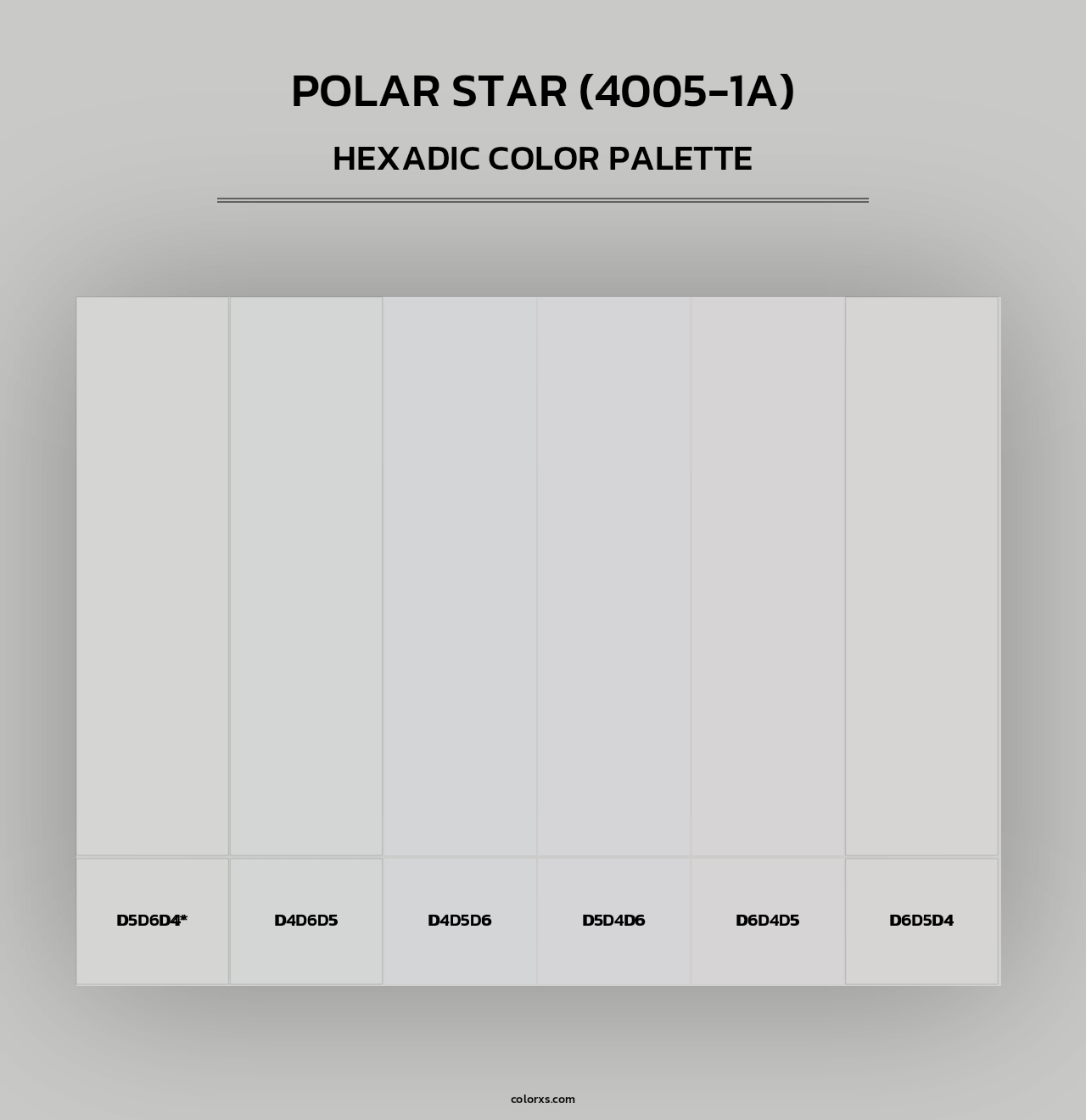 Polar Star (4005-1A) - Hexadic Color Palette