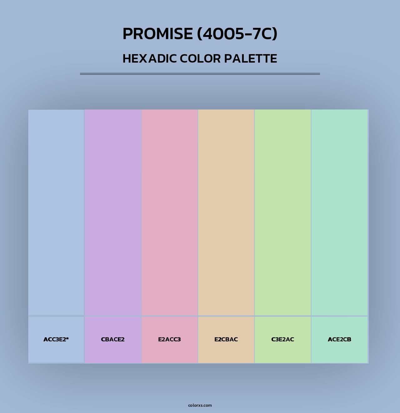 Promise (4005-7C) - Hexadic Color Palette