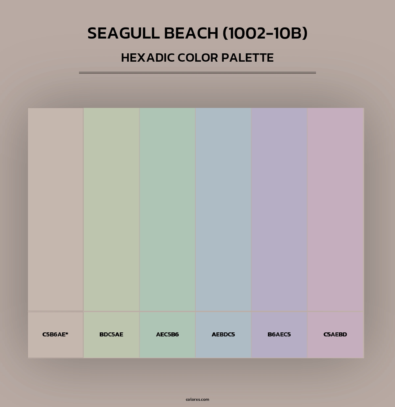 Seagull Beach (1002-10B) - Hexadic Color Palette