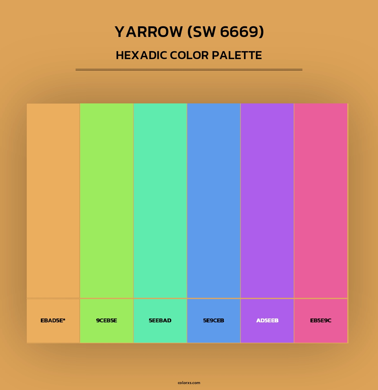 Yarrow (SW 6669) - Hexadic Color Palette
