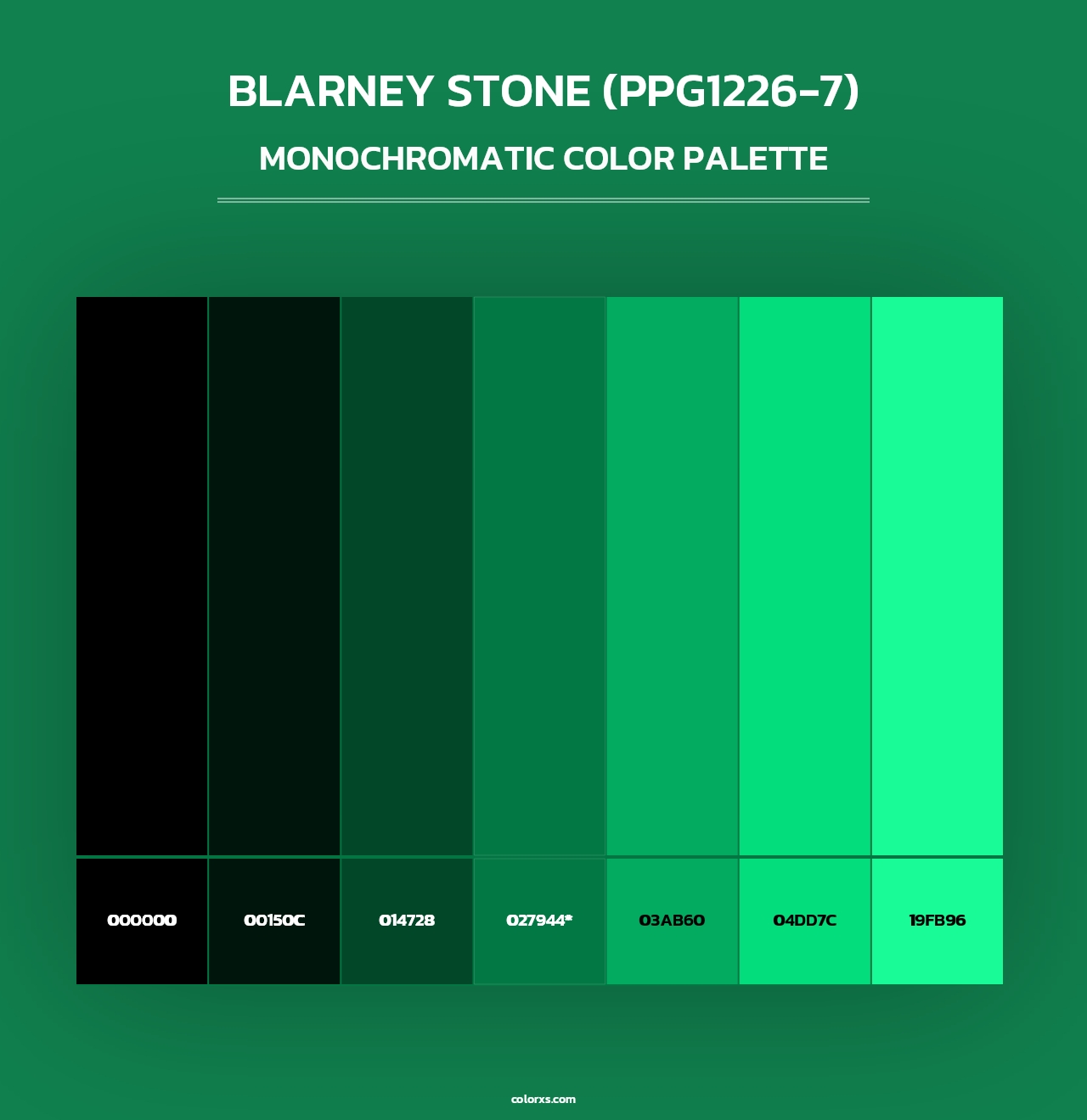 Blarney Stone (PPG1226-7) - Monochromatic Color Palette