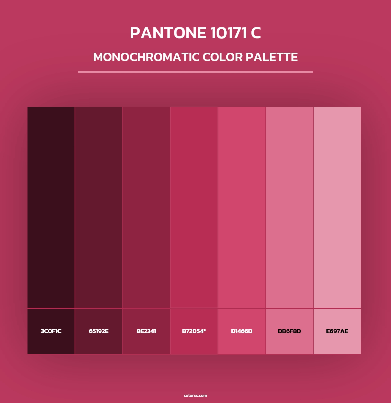 PANTONE 10171 C - Monochromatic Color Palette