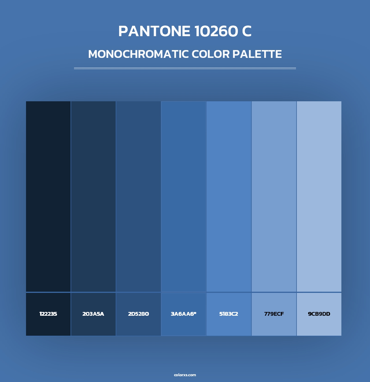 PANTONE 10260 C - Monochromatic Color Palette