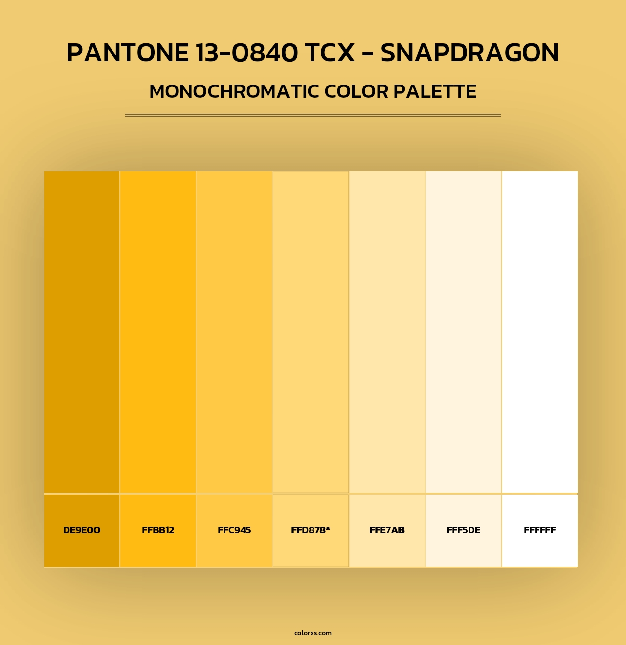 PANTONE 13-0840 TCX - Snapdragon - Monochromatic Color Palette