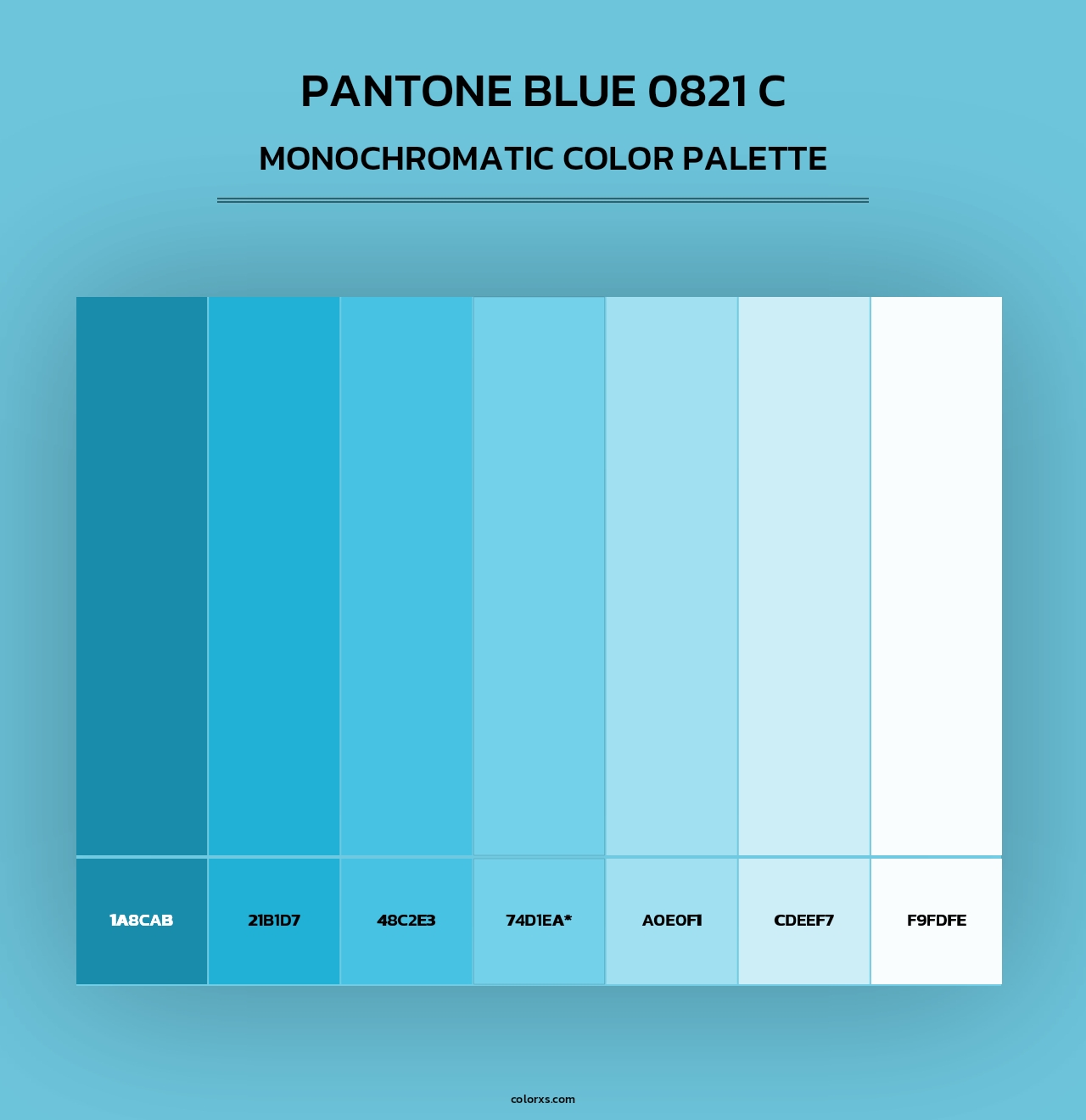 PANTONE Blue 0821 C Color Palettes Colorxs pantone-blue-0821-c-color-palettes-colorxs