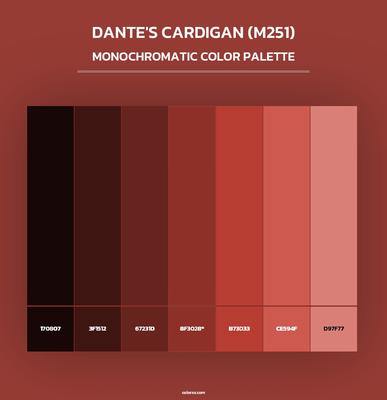 Dante's Cardigan (M251) - Monochromatic Color Palette