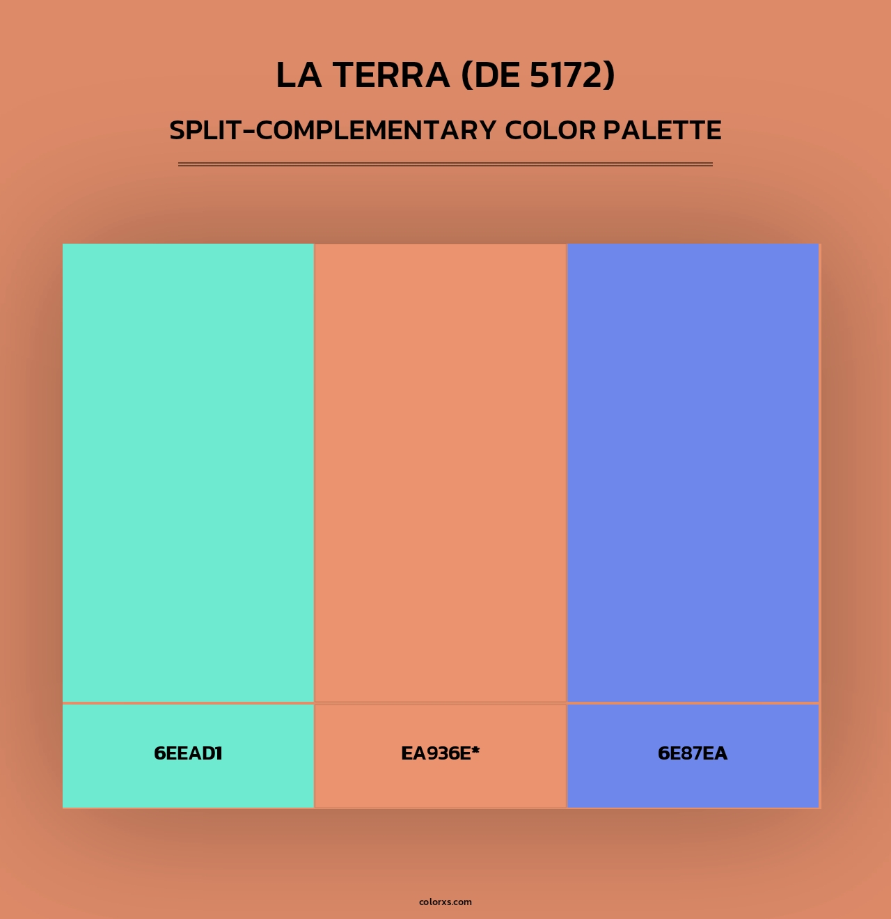 La Terra (DE 5172) - Split-Complementary Color Palette