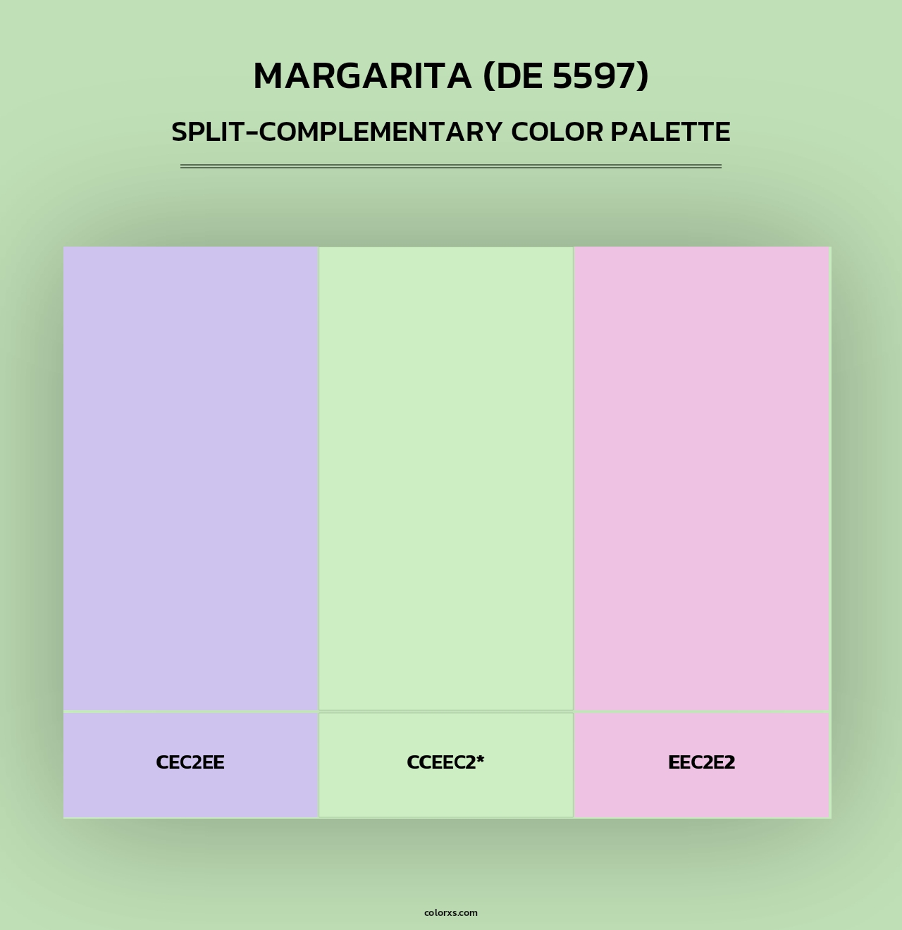 Margarita (DE 5597) - Split-Complementary Color Palette