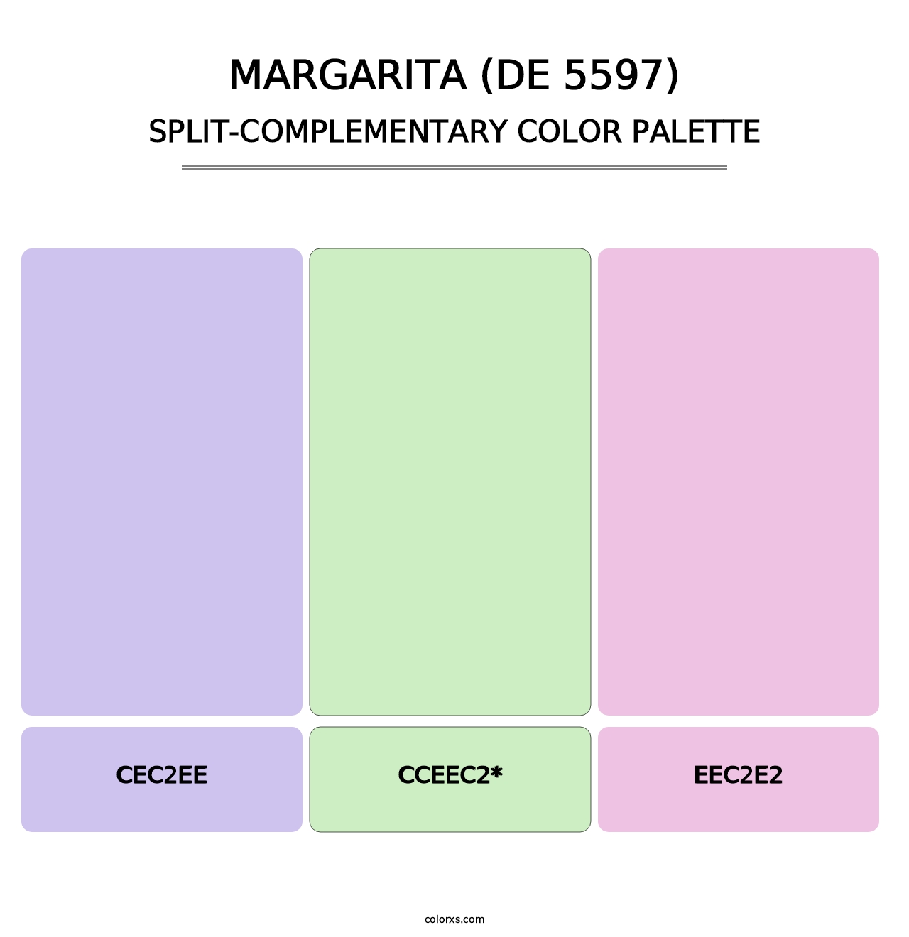 Margarita (DE 5597) - Split-Complementary Color Palette