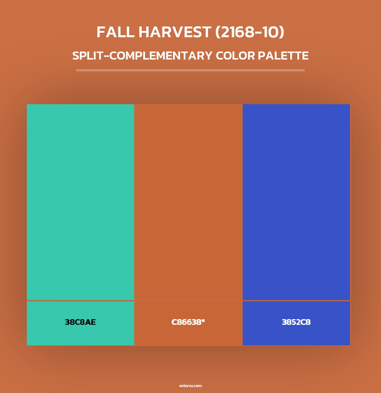 Fall Harvest (2168-10) - Split-Complementary Color Palette