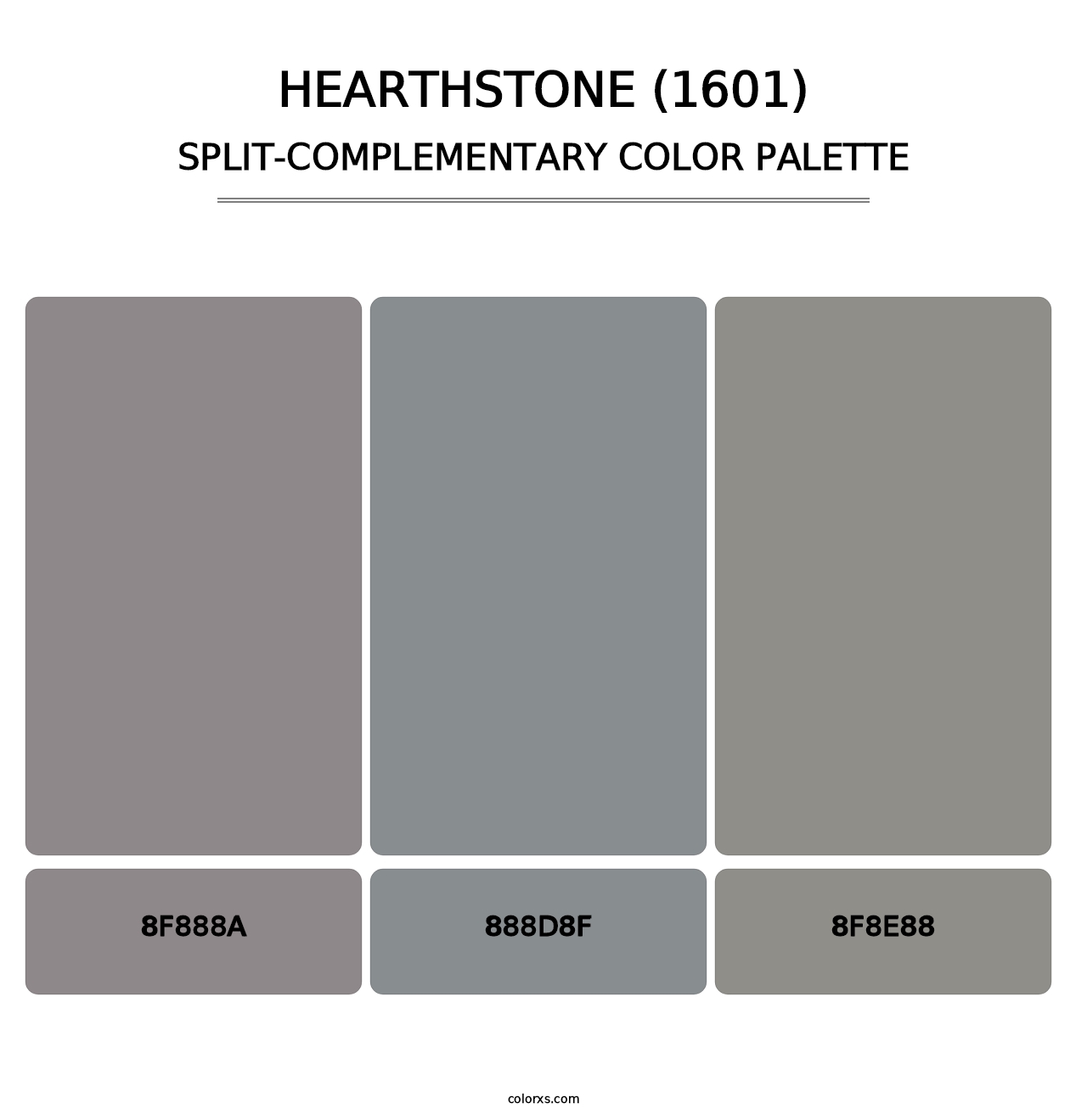 Hearthstone (1601) - Split-Complementary Color Palette