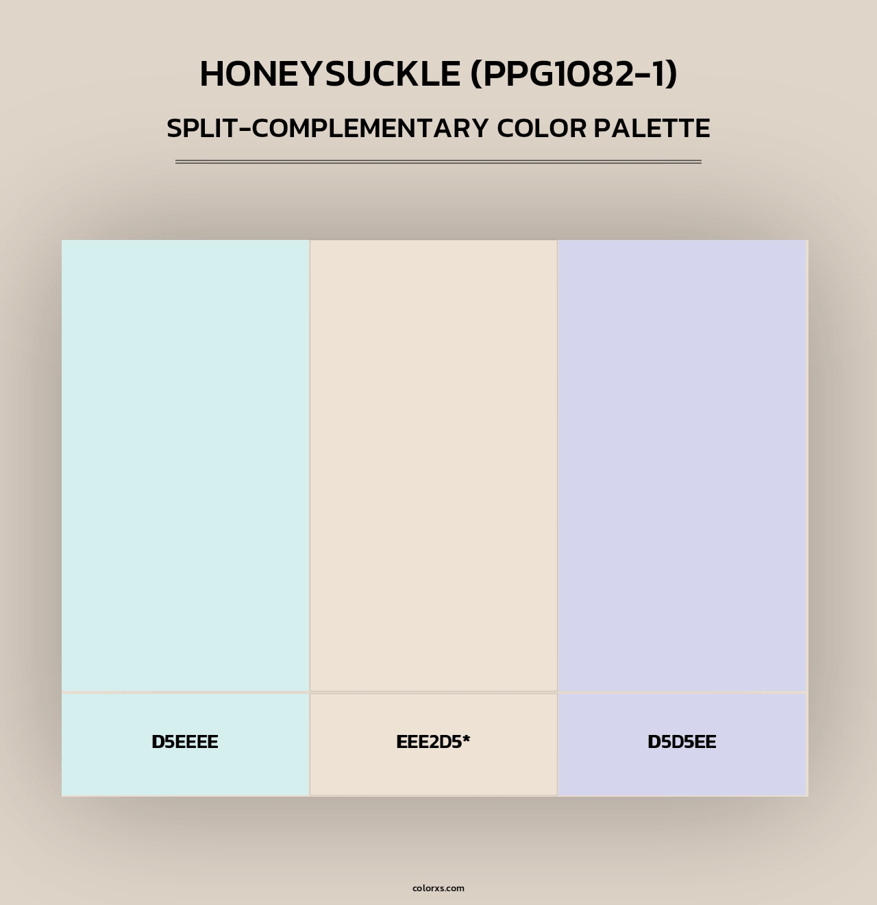 Honeysuckle (PPG1082-1) - Split-Complementary Color Palette