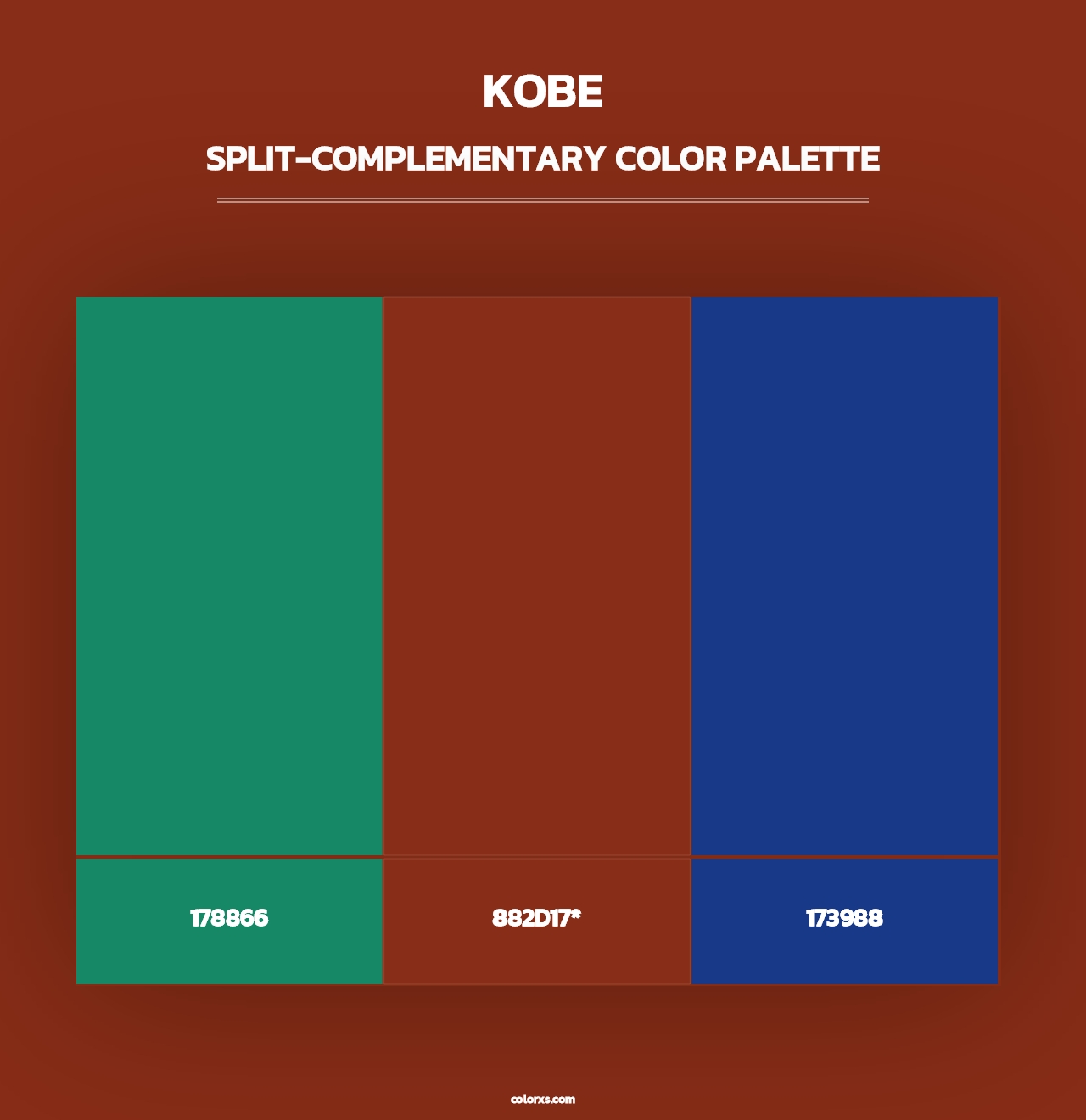 Kobe - Split-Complementary Color Palette