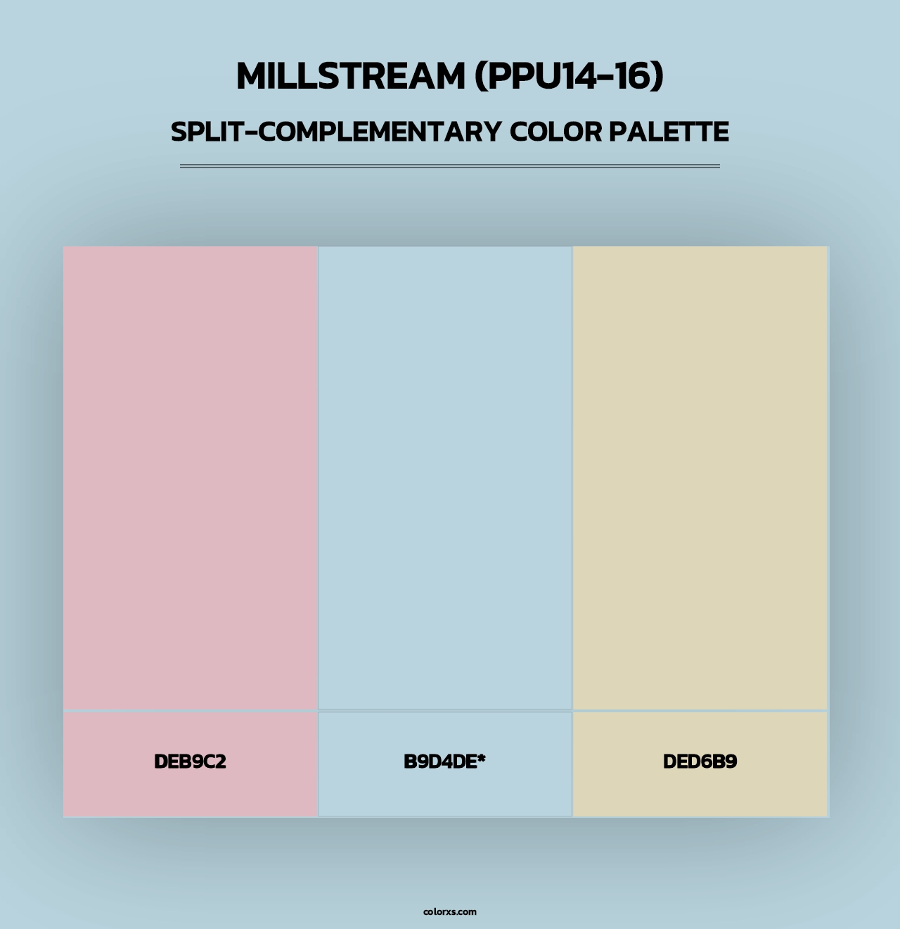 Millstream (PPU14-16) - Split-Complementary Color Palette