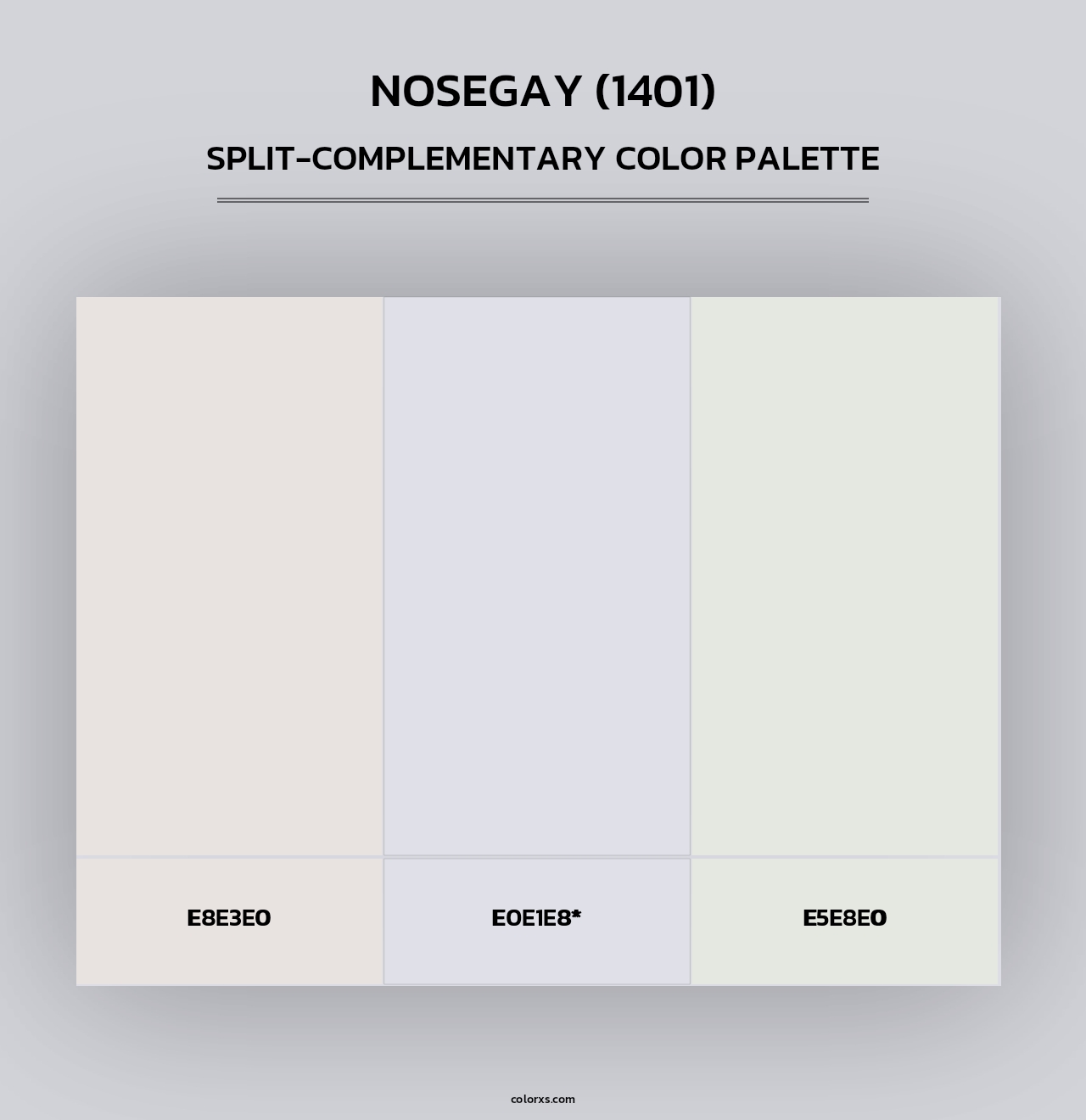 Nosegay (1401) - Split-Complementary Color Palette