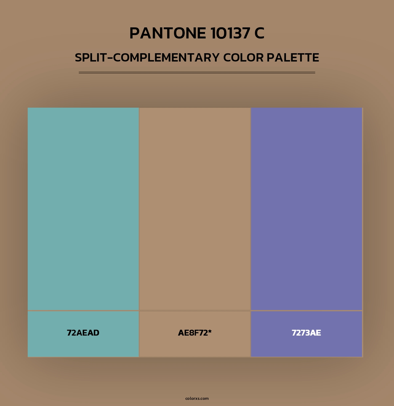 PANTONE 10137 C - Split-Complementary Color Palette