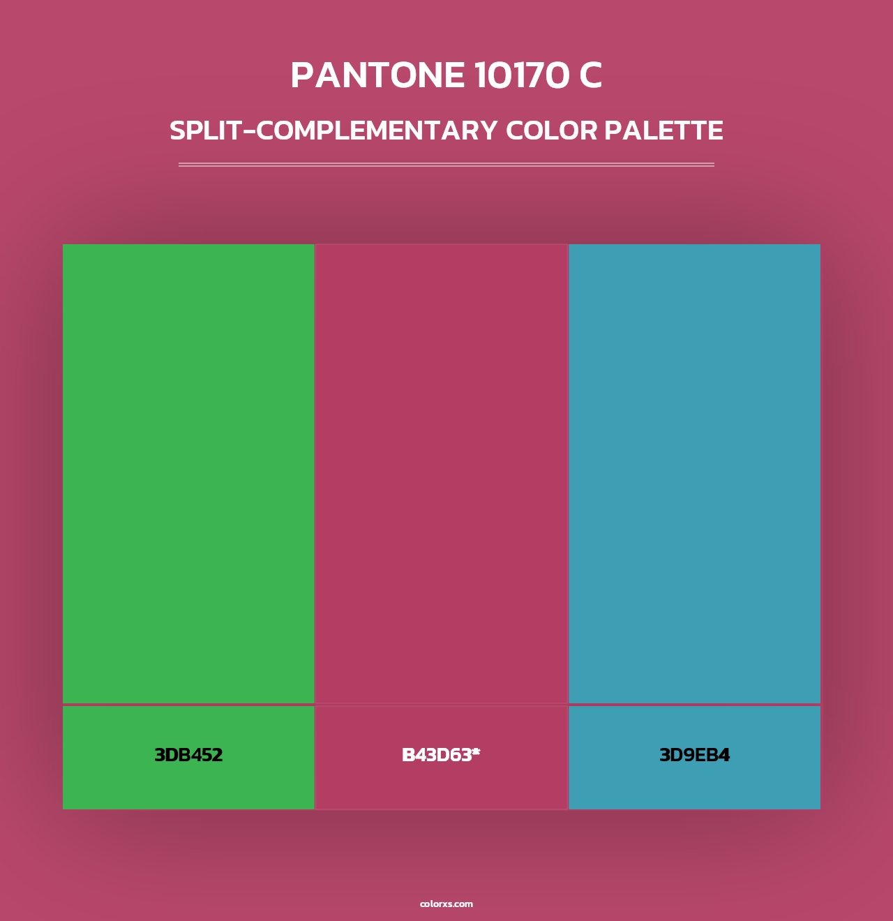 PANTONE 10170 C - Split-Complementary Color Palette