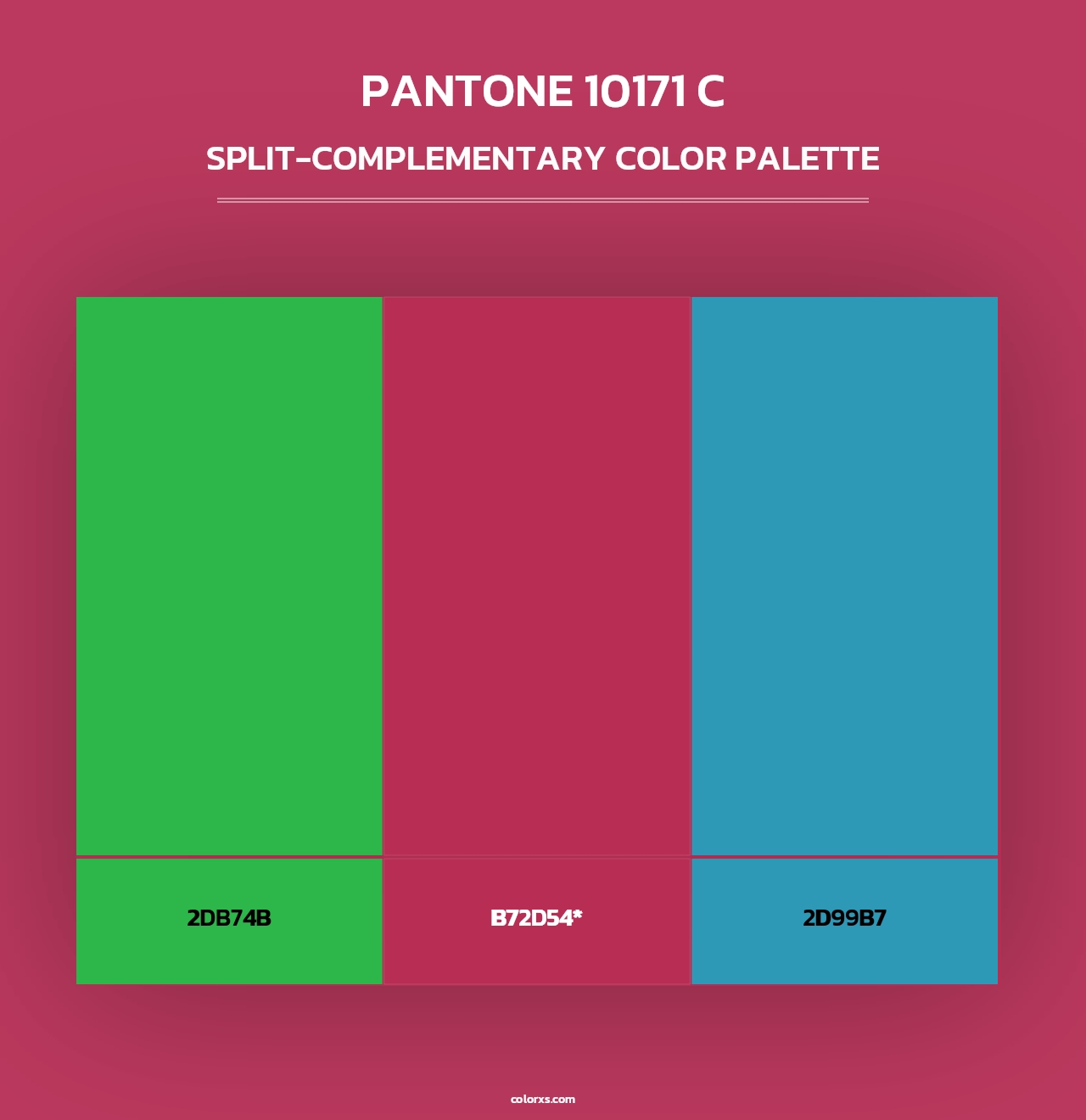 PANTONE 10171 C - Split-Complementary Color Palette