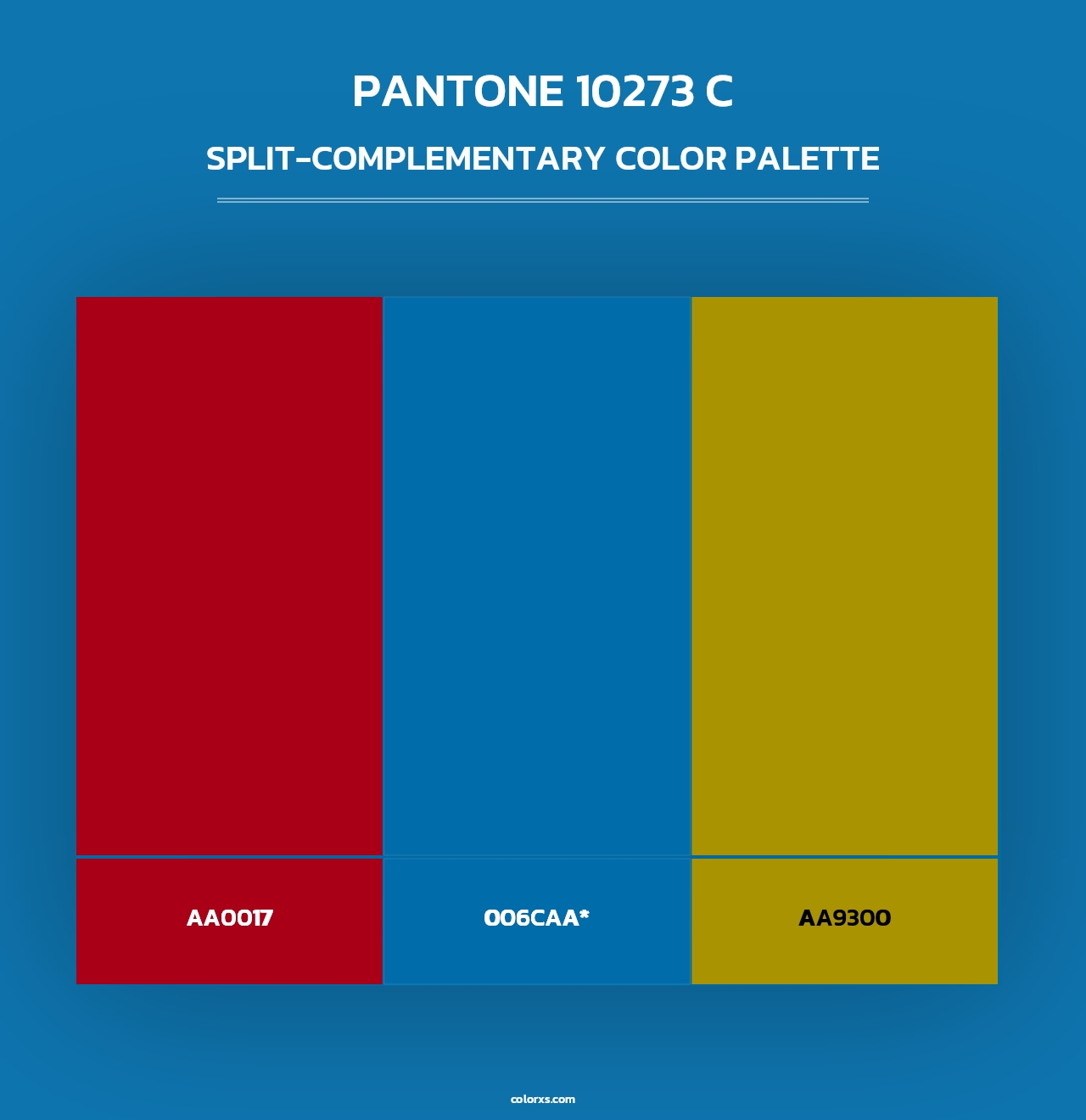 PANTONE 10273 C - Split-Complementary Color Palette