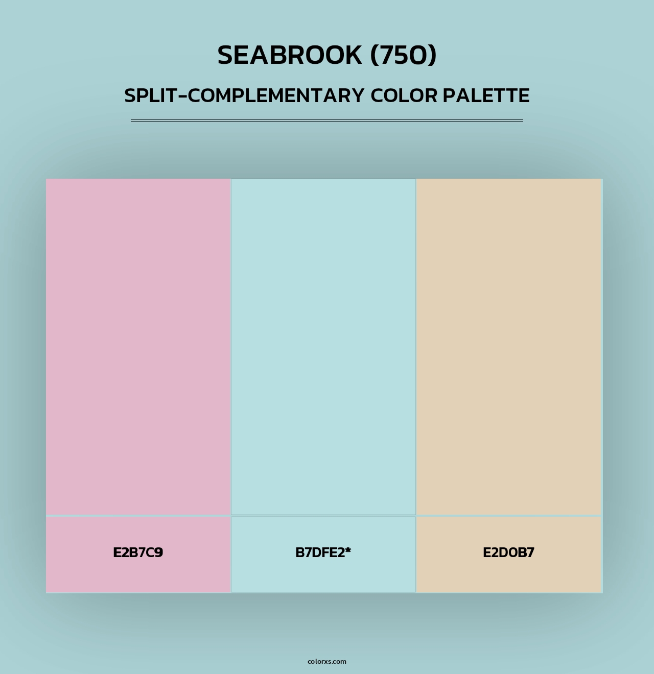 Seabrook (750) - Split-Complementary Color Palette