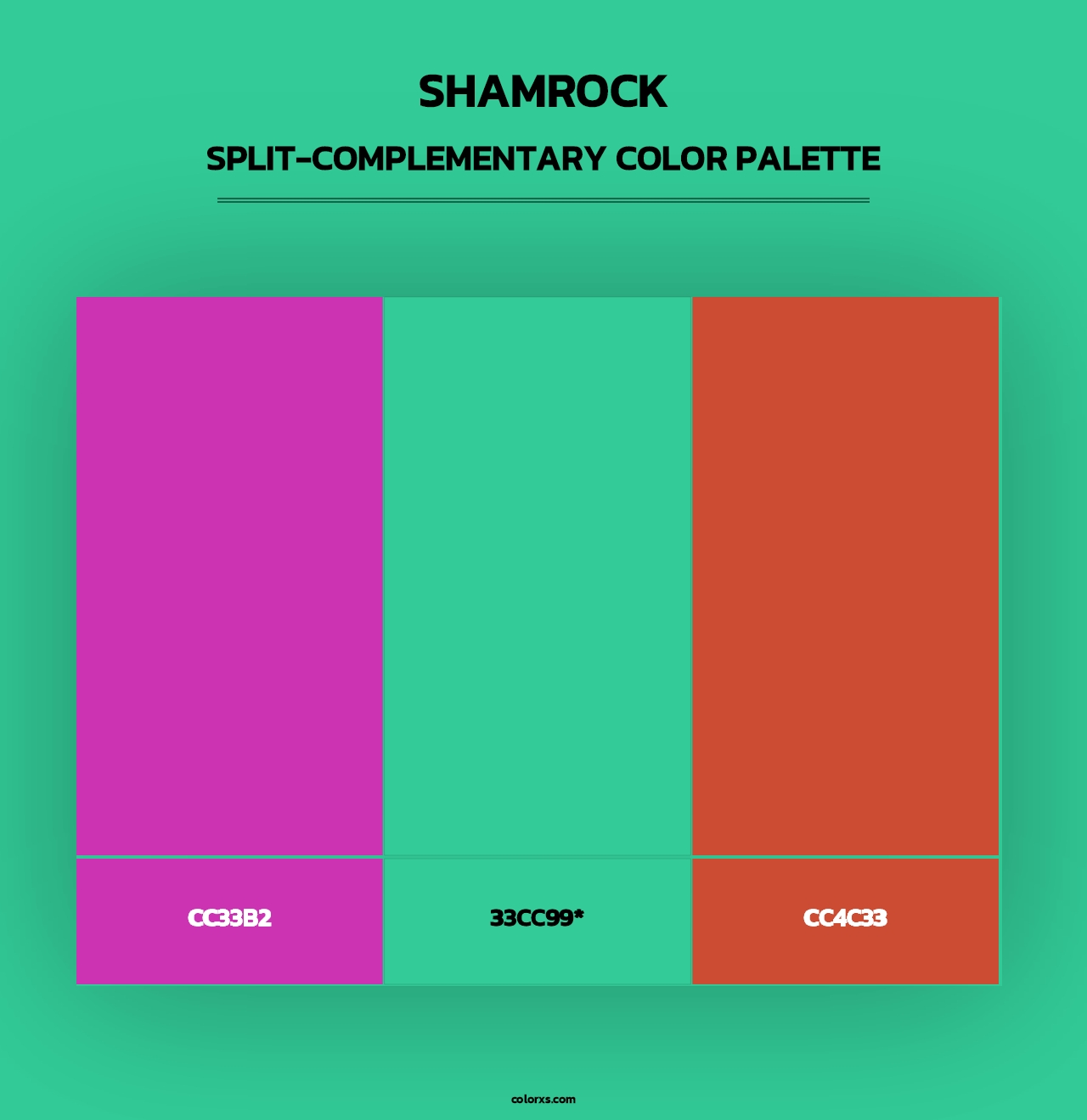 Shamrock - Split-Complementary Color Palette
