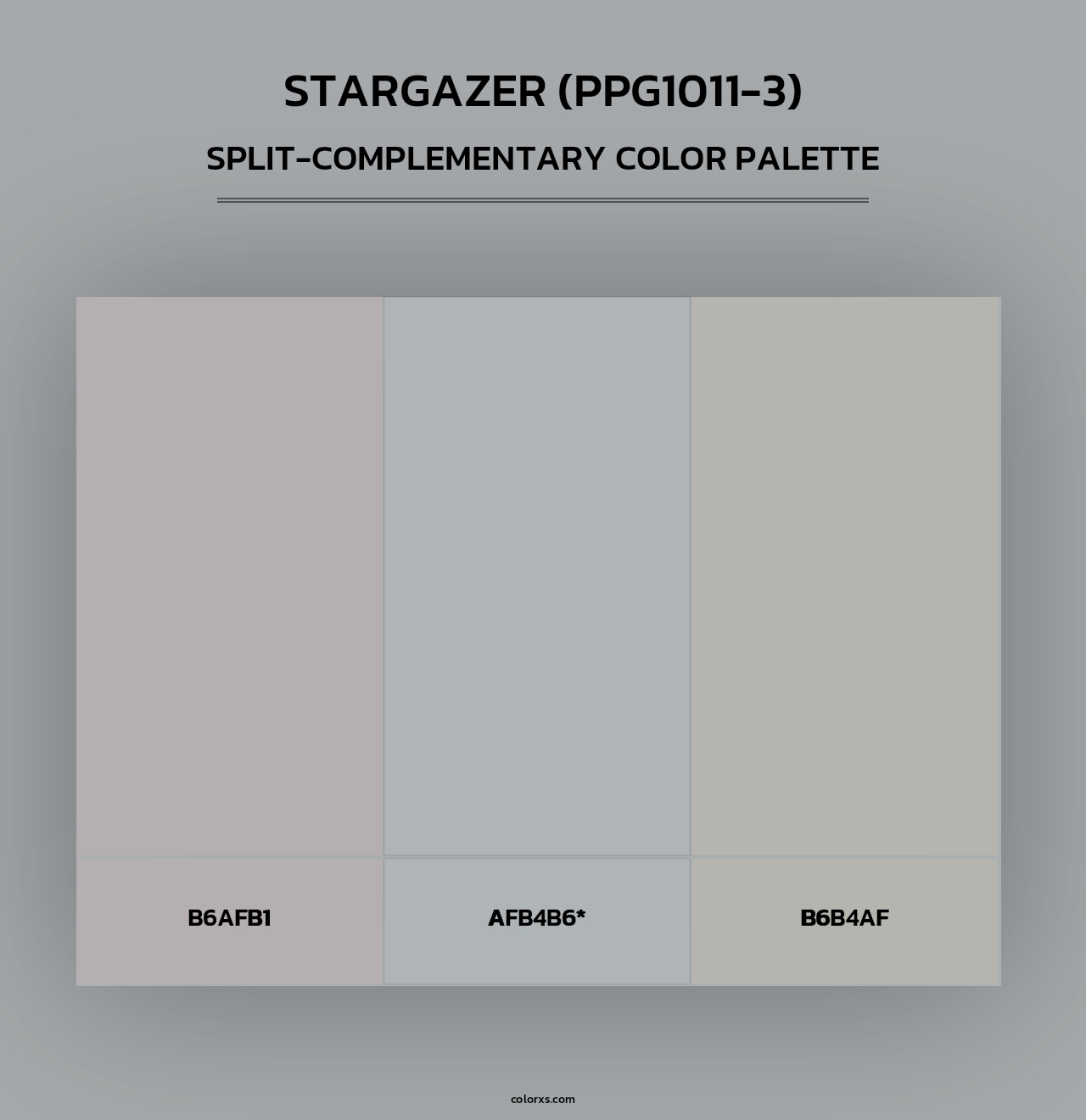 Stargazer (PPG1011-3) - Split-Complementary Color Palette