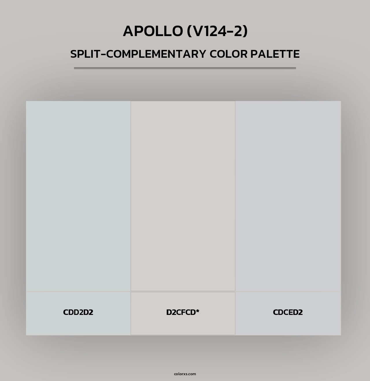 Apollo (V124-2) - Split-Complementary Color Palette