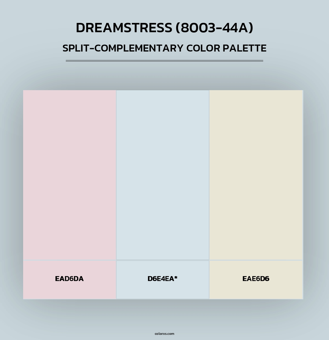 Dreamstress (8003-44A) - Split-Complementary Color Palette