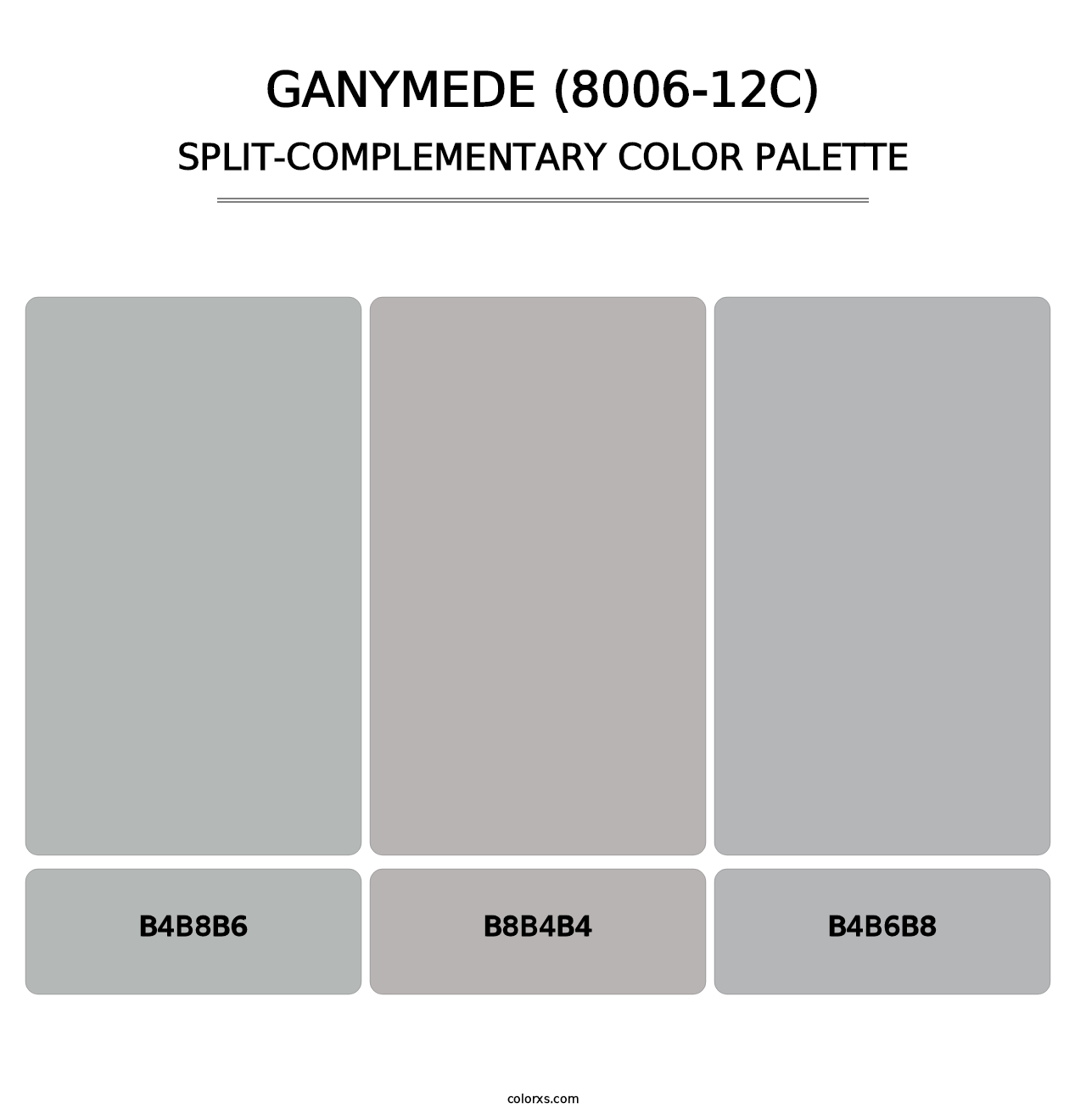 Ganymede (8006-12C) - Split-Complementary Color Palette
