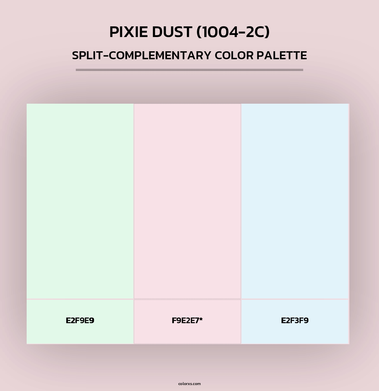Pixie Dust (1004-2C) - Split-Complementary Color Palette