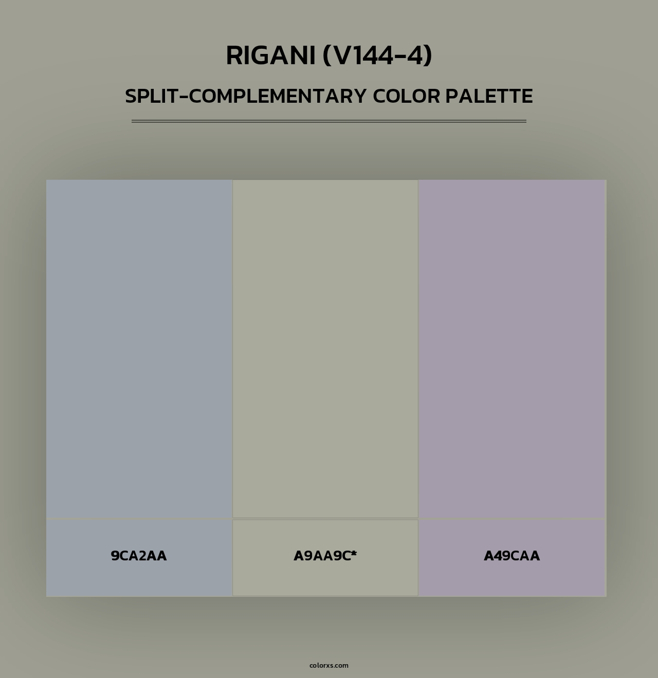 Rigani (V144-4) - Split-Complementary Color Palette